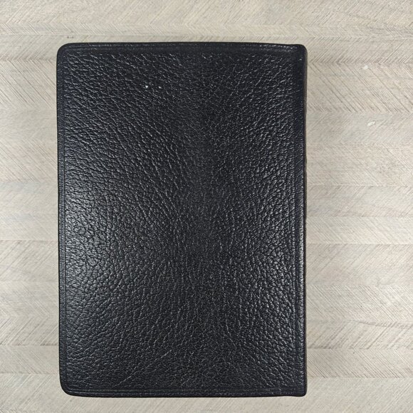 Vintage New Catholic Holy Bible Illustrated Black Leather Gold-Edged Indexed - Picture 15 of 16